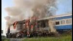 At the accident site on Sunday. (Santosh Kumar/HT Photo) At the accident site on Sunday. (Santosh Kumar/HT Photo)