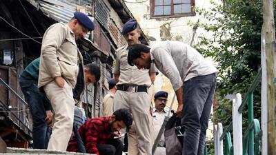 After the previous exam held on March 27 was annulled after it emerged that the question paper was leaked, the Himachal Police conducted the constable recruitment examination for the second time on Sunday amid tight security. (Deepak Sansta / HT)