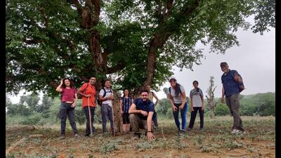 Moon Walkers, a community group has been eagerly awaiting rains to explore seasonal cascades and water bodies that add charm to the Aravalli’s tough terrain, this monsoon.