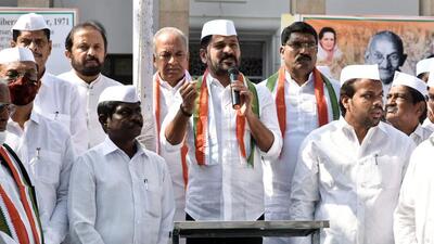 Telangana Pradesh Congress Committee working president T Jayaprakash Reddy has raised a banner of revolt against PCC chief A Revanth Reddy alleging that the latter was insulting the party. (ANI) Telangana Pradesh Congress Committee working president T Jayaprakash Reddy has raised a banner of revolt against PCC chief A Revanth Reddy alleging that the latter was insulting the party. (ANI)