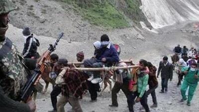 The 43-day pilgrimage to the cave shrine of Amarnath in the Himalayas began on June 30 (HT file picture) The 43-day pilgrimage to the cave shrine of Amarnath in the Himalayas began on June 30 (HT file picture)