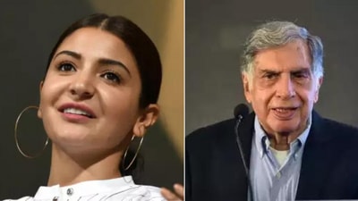 Anushka Sharma shares Ratan Tata's video.