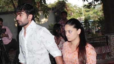 Actor-couple Jay Bhanushali and Mahhi Vij. (Pramod Thakur/HT) Actor-couple Jay Bhanushali and Mahhi Vij. (Pramod Thakur/HT)