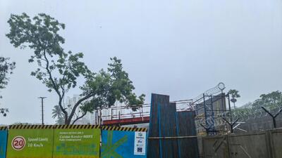 The Supreme Court (SC) in its order allowing the cutting of the trees, had noted that the metro would ensure carbon sequestration in its trips in 80 days that was equivalent to that done by the trees in their lifetime (Pratik Chorge/HT PHOTO) The Supreme Court (SC) in its order allowing the cutting of the trees, had noted that the metro would ensure carbon sequestration in its trips in 80 days that was equivalent to that done by the trees in their lifetime (Pratik Chorge/HT PHOTO)