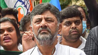 Congress Karnataka unit president DK Shivakumar on Sunday asserted about collective leadership, and said he has no respect for personality cult in the party. (PTI) Congress Karnataka unit president DK Shivakumar on Sunday asserted about collective leadership, and said he has no respect for personality cult in the party. (PTI)