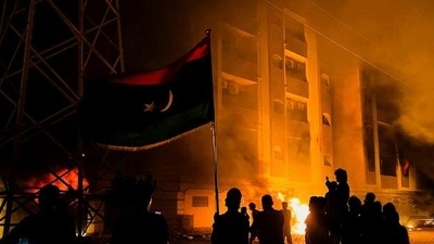 Unrest in Libya as protesters storm parliament building (Reuters) Unrest in Libya as protesters storm parliament building (Reuters)