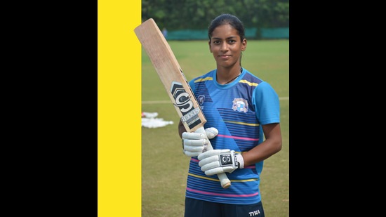 Amanjot Kaur was the captain of the Chandigarh senior women’s team. (HT)