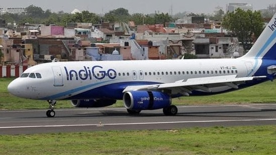 File photo of an Indigo aircraft.