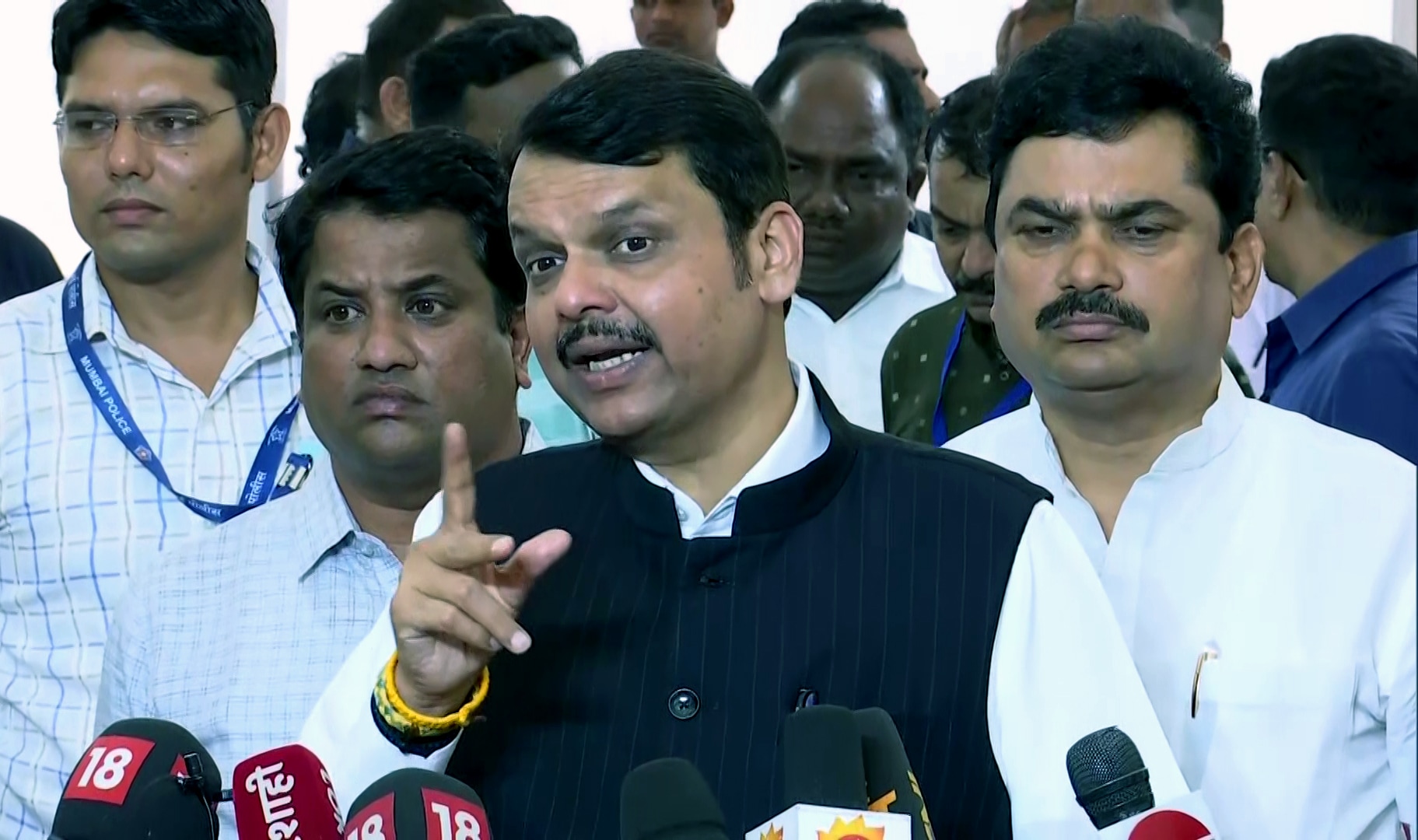 Maharashtra deputy chief minister Devendra Fadnavis called the Amravati killing barbaric. (ANI Photo) Maharashtra deputy chief minister Devendra Fadnavis called the Amravati killing barbaric. (ANI Photo)