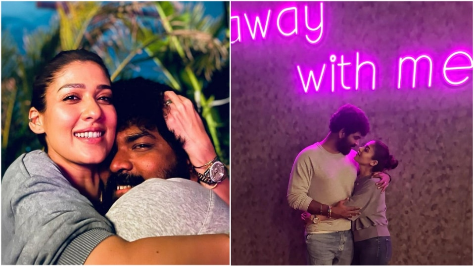 Vignesh Shivan shared new photos with Nayanthara. Vignesh Shivan shared new photos with Nayanthara. 