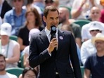 Switzerland's Roger Federer Switzerland's Roger Federer