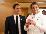 Roger Federer and Rafael Nadal Roger Federer and Rafael Nadal