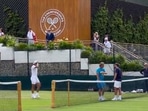 Nick Kyrgios shared a funny training video on Instagram, which also included Rafael Nadal.