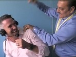 Ravi Shastri jokes with Kevin Pietersen in the commentary box. Ravi Shastri jokes with Kevin Pietersen in the commentary box. 