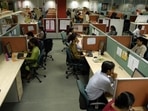 According to a study by Mint+ Shine.com, the June quarter saw 61% rise in jobs on Shine’s job portal.(Representative image) According to a study by Mint+ Shine.com, the June quarter saw 61% rise in jobs on Shine’s job portal.(Representative image)
