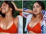 Bhumi Pednekar's summer checklist features crochet bikini and suntan, new pics are setting the internet on fire(Instagram) Bhumi Pednekar's summer checklist features crochet bikini and suntan, new pics are setting the internet on fire(Instagram)