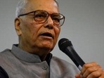 Former Union finance minister Yashwant Sinha. (HT PHOTO/FILE) Former Union finance minister Yashwant Sinha. (HT PHOTO/FILE)