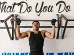 Wearing gym gloves offer protection to hands.&nbsp;