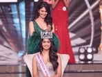 Miss India World 2020 Manasa Varanasi crowns Miss India 2022 Sini Shetty