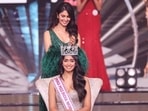 Karnataka's Sini Shetty was crowned Femina Miss India World 2022 at JIO World Convention Center in Mumbai.(Instagram/@missindiaorg)