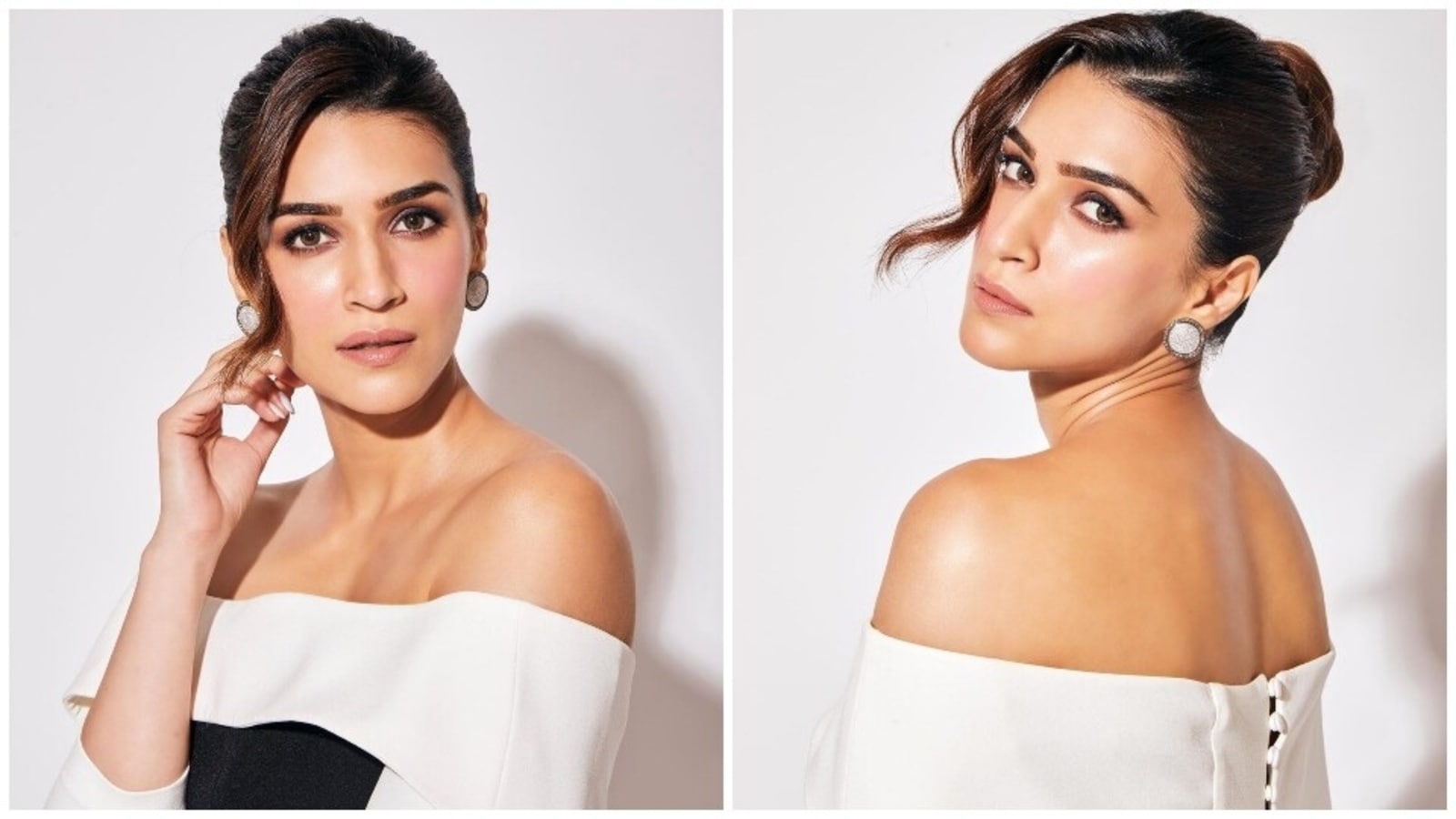 Kriti Sanon serves one of her best looks in black and white jumpsuit for attending Miss India 2022, we love it: All pics