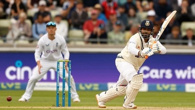 India's Rishabh Pant in action vs England. (Action Images via Reuters)
