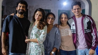 Alia Bhatt will be next seen in Darlings. (ANI photo) Alia Bhatt will be next seen in Darlings. (ANI photo)