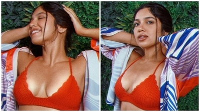 Bhumi Pednekar's summer checklist features crochet bikini and suntan, new pics are setting the internet on fire (Instagram) Bhumi Pednekar's summer checklist features crochet bikini and suntan, new pics are setting the internet on fire (Instagram)