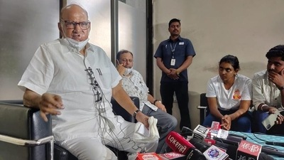 Nationalist Congress Party supremo Sharad Pawar. (HT PHOTO) Nationalist Congress Party supremo Sharad Pawar. (HT PHOTO)
