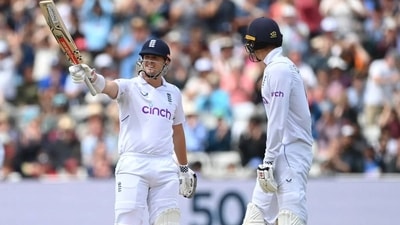 Openers Zak Crawley and Alex Lees got them off to a flier with a partnership of 107 runs, (Getty Images) Openers Zak Crawley and Alex Lees got them off to a flier with a partnership of 107 runs, (Getty Images)