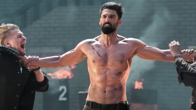 Rashtra Kavach Om stars Aditya Roy Kapur. Rashtra Kavach Om stars Aditya Roy Kapur.