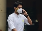 Civil aviation minister Jyotiraditya Scindia.