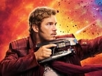 Chris Pratt as Star Lord in a still from Guardians of the Galaxy. Chris Pratt as Star Lord in a still from Guardians of the Galaxy.