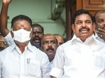 File photo of AIADMK leaders E Palaniswami and O Panneerselvam. File photo of AIADMK leaders E Palaniswami and O Panneerselvam.