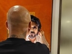 Aalim Hakim with Ram Charan. Aalim Hakim with Ram Charan.