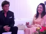 Shah Rukh Khan worked with Hema Malini in the 1992 film Dil Aashna Hai. Shah Rukh Khan worked with Hema Malini in the 1992 film Dil Aashna Hai.
