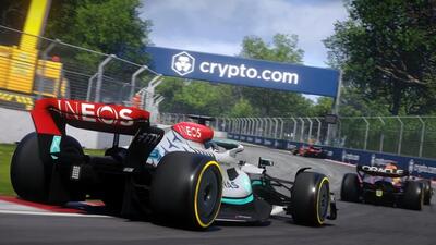 Scenes from the new F1 2022 game. (HT Photo)