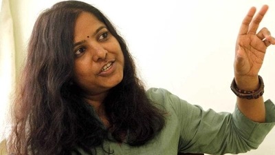 Film-maker Leena Manimekalai Film-maker Leena Manimekalai