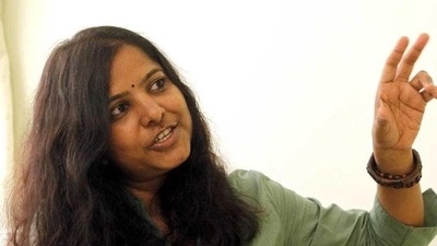 Filmmaker Leena Manimekala. (HT photo/Sanjeev Verma) Filmmaker Leena Manimekala. (HT photo/Sanjeev Verma)
