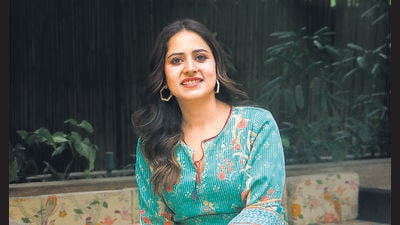 Actor Sargun Mehta speaks on her relationship with husband Ravi Dubey, and how she manifested coming in the Punjabi industry with her dreams. (Photo: Dhruv Sethi/HT) Actor Sargun Mehta speaks on her relationship with husband Ravi Dubey, and how she manifested coming in the Punjabi industry with her dreams. (Photo: Dhruv Sethi/HT)