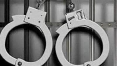 Police arrested him near Amausi airport from where he was about to take a flight late on Monday night. (File image)