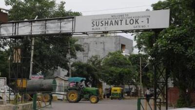 Ansal API was fined for several violations relating to discharge of sewage water, illegal extraction of ground water, and encroachment of green belt in Sushant Lok Phase I. (HT photo) Ansal API was fined for several violations relating to discharge of sewage water, illegal extraction of ground water, and encroachment of green belt in Sushant Lok Phase I. (HT photo)