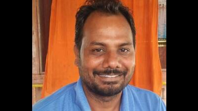 Victim Sher Masih, the cab driver shot dead in Tarn Taran. (HT File)