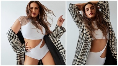 It's Huma Qureshi's birthday month and the actor just cannot keep calm. The Gangs pf Wasseypur started the month by sharing some uber stylish photos of herself in a white cut-out babysuit which she teamed with a checkered jacket. (Instagram/@iamhumaq) It's Huma Qureshi's birthday month and the actor just cannot keep calm. The Gangs pf Wasseypur started the month by sharing some uber stylish photos of herself in a white cut-out babysuit which she teamed with a checkered jacket. (Instagram/@iamhumaq)
