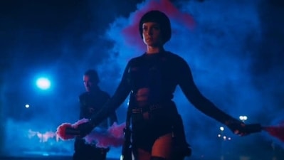 Kangana Ranaut in a still from Dhaakad. Kangana Ranaut in a still from Dhaakad.