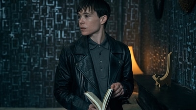 Elliot Page as Viktor Hargreeves in season 3 of Netflix's The Umbrella Academy (Image courtesy Netflix).