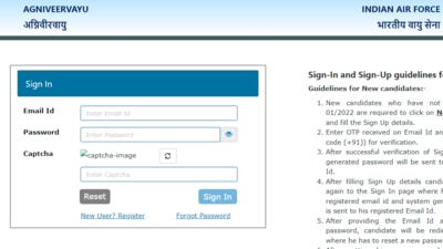 IAF Agniveervayu Recruitment 2022: The Indian Air Force (IAF) will stop accepting the online application applications for the Agniveervayu recruitment 2022 from July 5, 2022. (agnipathvayu.cdac.in)