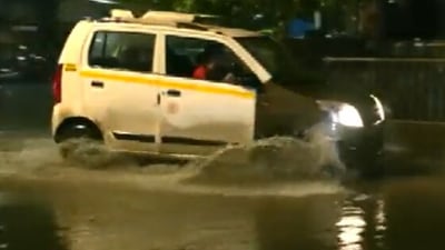A visual from last night in Sion. (ANI) 