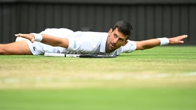 A 11th Wimbledon semi-final beckons for the three-time defending champion, with a Pete Sampras-tying seventh title not too far away (REUTERS)