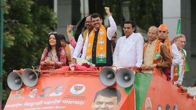 Fadnavis claimed that it was BJP national chief JP Nadda who first tried to convince him to join the ministry (HT Photo) Fadnavis claimed that it was BJP national chief JP Nadda who first tried to convince him to join the ministry (HT Photo)